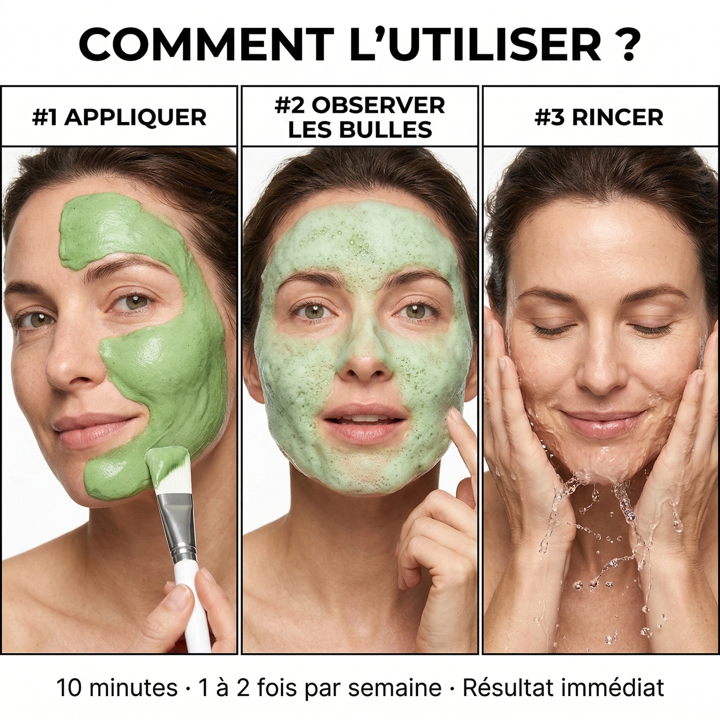 MASQUE BULLES PURIFIANT AU BASILIC SACRÉ