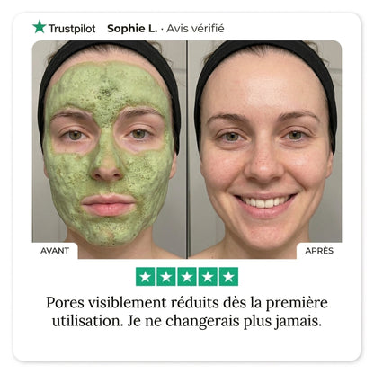 MASQUE BULLES PURIFIANT AU BASILIC SACRÉ