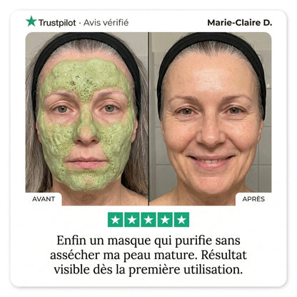 MASQUE BULLES PURIFIANT AU BASILIC SACRÉ